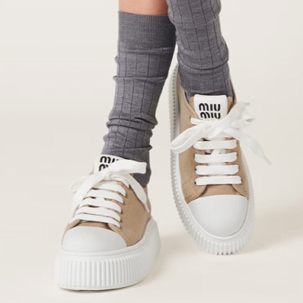 COPY - miu miu Denim sneakers